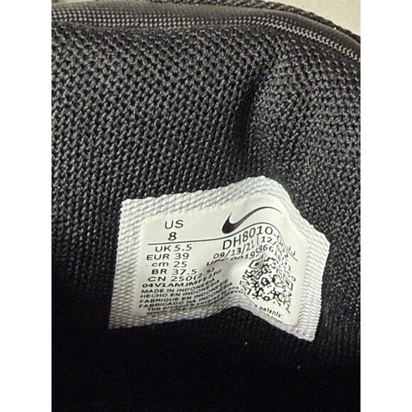 Nike Air Max 90 Shoes Women's Size 8 Black White Running Sneakers DH8010-002 - Picture 5 of 7